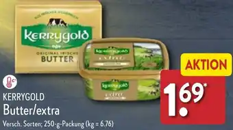 Aldi Nord Kerrygold Butter/extra 250 g Packung Angebot