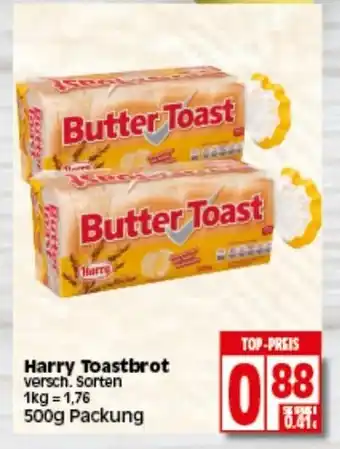 Elli Markt Harry Toastbrot 500g Angebot