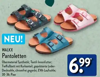 Aldi Nord Walkx Pantoletten Angebot