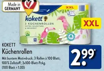Aldi Nord Kokett Küchenrollen Angebot