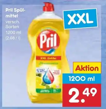 Netto Marken-Discount Pril Spulmittel 1200ml Angebot