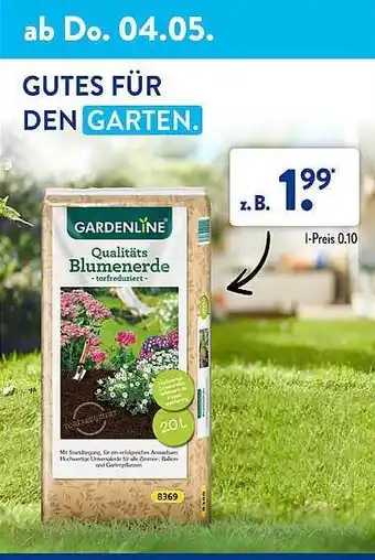 Aldi Süd Gutes für den garten gardenline Angebot