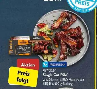 Aldi Süd Ribworld single cut ribs Angebot