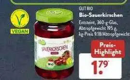 Aldi Süd Gut bio bio-sauerkirschen Angebot