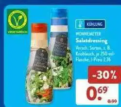 Aldi Süd Wohnemeyer salatdressing Angebot