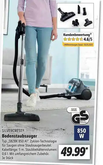 Lidl Silvercrest bodenstaubsauger Angebot