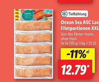 Lidl Ocean sea asc lachs-filetportionen xxl Angebot