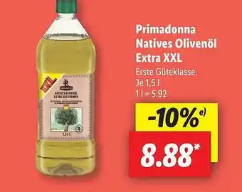 Lidl Primadonna natives olivenöl extra xxl Angebot