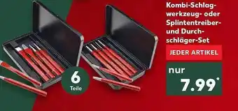 Kaufland Kombi-schlagwerkzeug- oder splintentreiber- und durschschläger-set Angebot