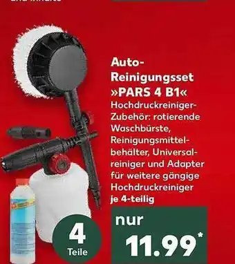 Kaufland Auto-reinigungsset „pars 4 b1“ Angebot