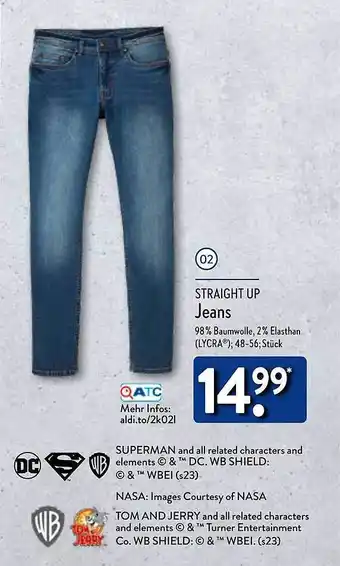Aldi Nord Straight up jeans Angebot
