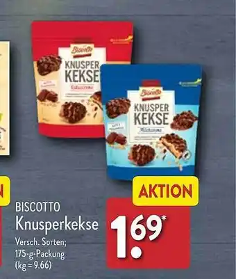 Aldi Nord Biscotto knusperkekse Angebot