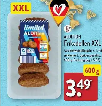 Aldi Nord Aldition frikadellen xxl Angebot