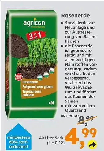 Globus Baumarkt Rasenerde Angebot