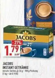 Marktkauf Jacobs instant getränke Angebot