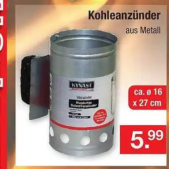 Zimmermann Kohleanzünder kynast Angebot