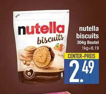 E-Center Nutella biscuits Angebot