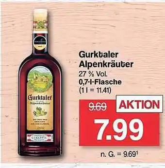 Famila Nord Ost Gurktaler alpenkräuter Angebot