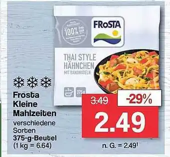 Famila Nord Ost Frosta kleine mahlzeiten Angebot