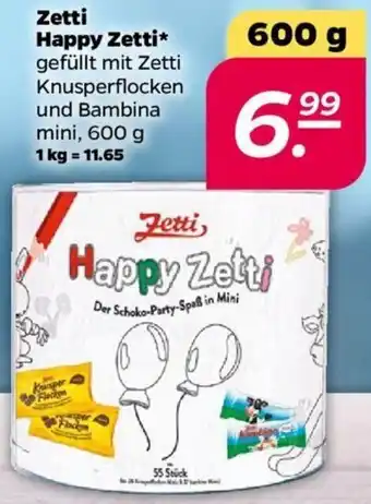 NETTO Zetti Happy Zetti 600 g Angebot