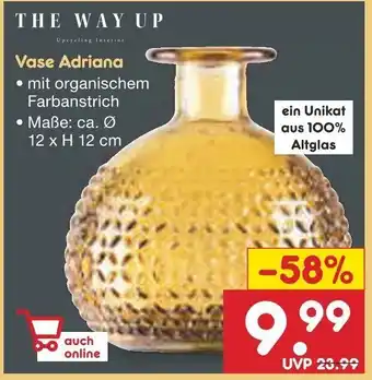 Netto Marken-Discount The Way Up Vase Adriana Angebot