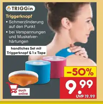 Netto Marken-Discount TRIGGin Triggerknopf Angebot