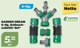 NETTO Garden Dream 6-tlg. Schlauchzubehör Set Angebot