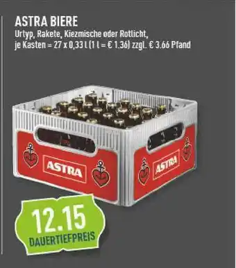 Marktkauf Astra Biere Angebot