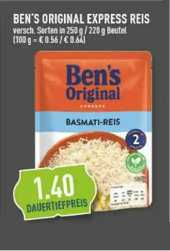 Marktkauf Ben's Original Express Reis Angebot