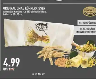 Marktkauf Original Omas Körnerkissen Angebot