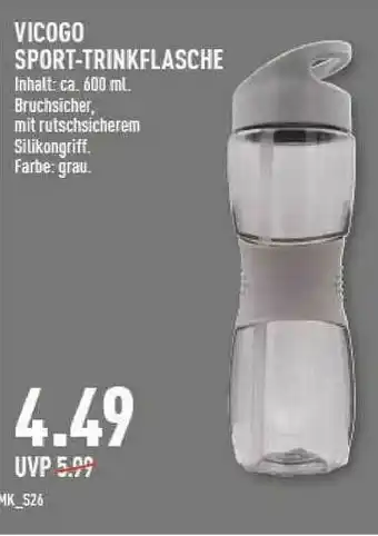 Marktkauf Vicogo Sport-trinkflasche Angebot