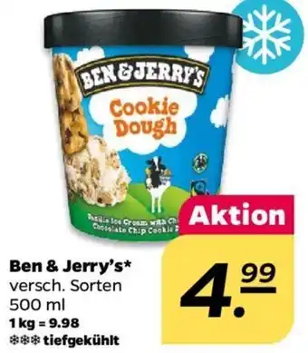 NETTO Ben & Jerry's 500 ml Angebot