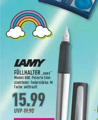 Marktkauf Lamy Füllhalter „nexx” Angebot