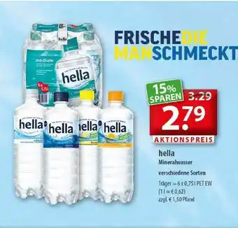 Marktkauf Hella Mineralwasser Angebot