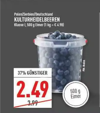 Marktkauf Polen Serbien Deutschland Kulturheidelbeeren Angebot