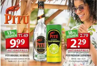 Marktkauf Pitú Original Do Brasil Pitú Premium Caipirinha Angebot