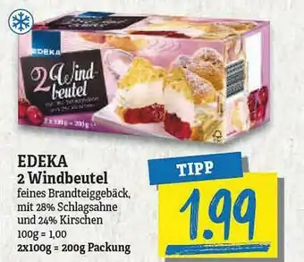 NP Discount Edeka 2 Windbeutel Angebot