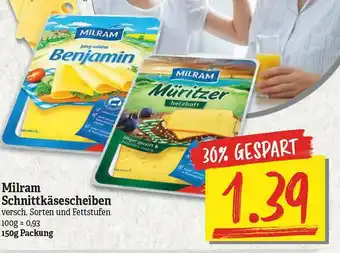 NP Discount Milram Schnittkäsescheiben Angebot