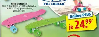 ROLLER Hudora Retro-skateboard Angebot