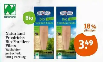 tegut Naturland Friedrichs Bio-forellen Filets Angebot