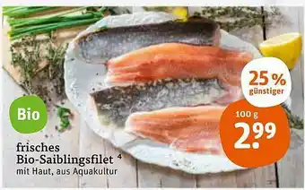 tegut Frisches Bio-saiblingsfilet Angebot