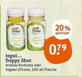 tegut Tegut Freppy Shot Angebot