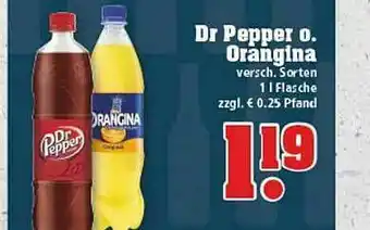 trinkgut Dr Pepper O. Orangina Angebot