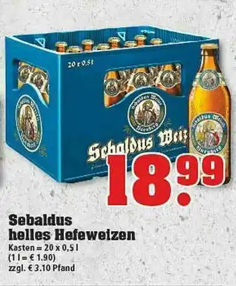 trinkgut Sebaldus Helles Hefeweizen Angebot