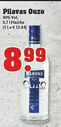 trinkgut Pilavas Ouzo Angebot