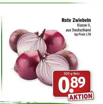 Wasgau Rote Zwiebeln Angebot