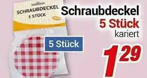 CENTERSHOP Scharubdeckel 5 Stück Angebot