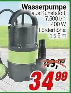 CENTERSHOP Wasserpumpe Angebot