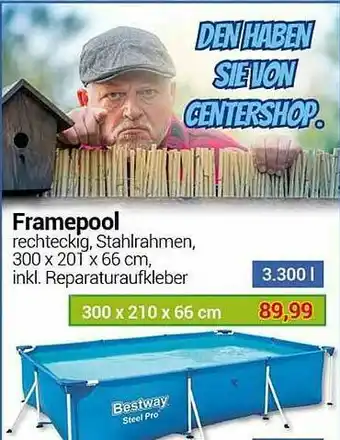 CENTERSHOP Framepool Angebot