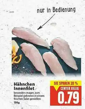 E-Center Hähnchen Innenfilet Angebot